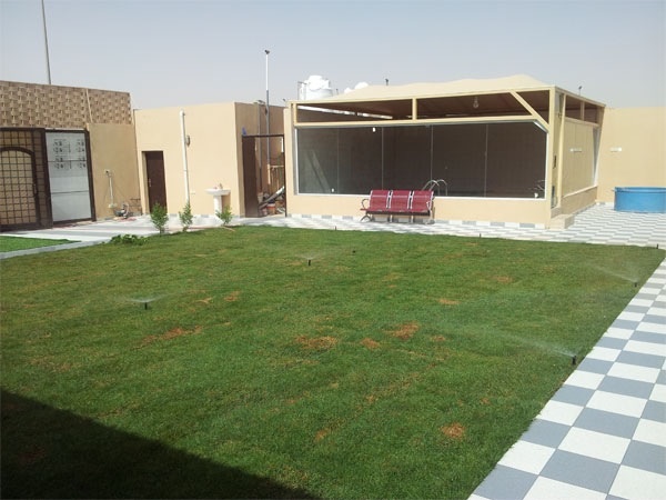 للبيع شاليه مع  استراحة بحي النخبة بعنيزة
